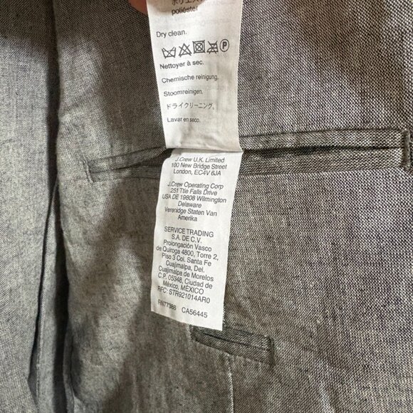 J. Crew Cotton Linen Suit - Picture 4 of 12